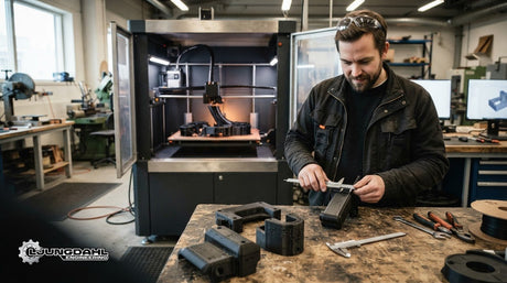 3D-utskrift för små serier med flexibla material och format