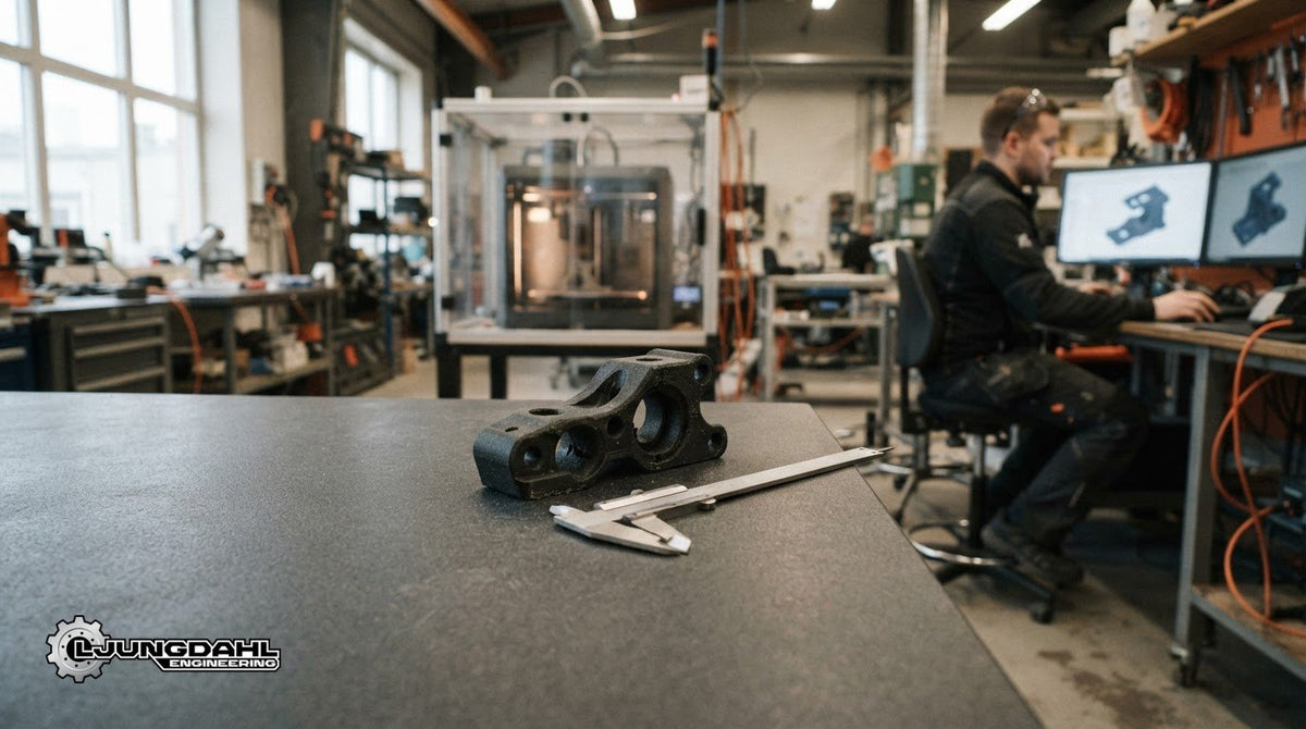 3D-utskrifter: från idé till användbar industridetalj
