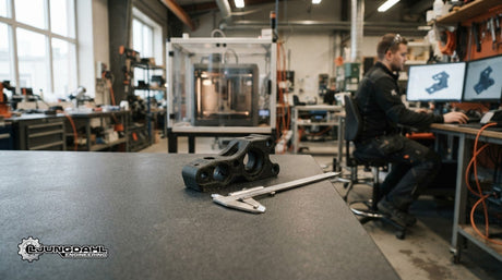 3D-utskrifter: från idé till användbar industridetalj
